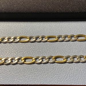 24” Silver & Gold Link #7